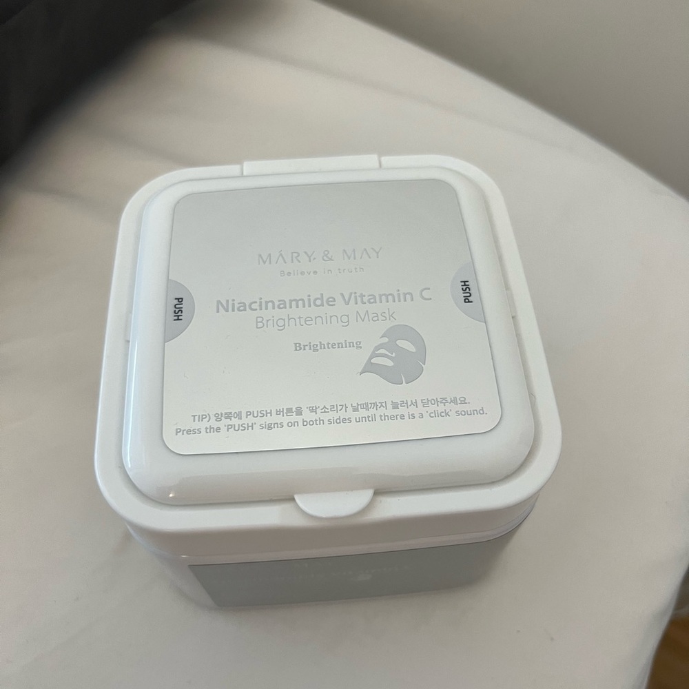 Mary & May Niacinamide Vitamin C Brightening Mask, korean skincare, kbeauty
